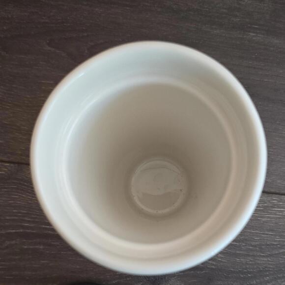 Starbucks White Mug with Gold Dots - Picture 4 of 5